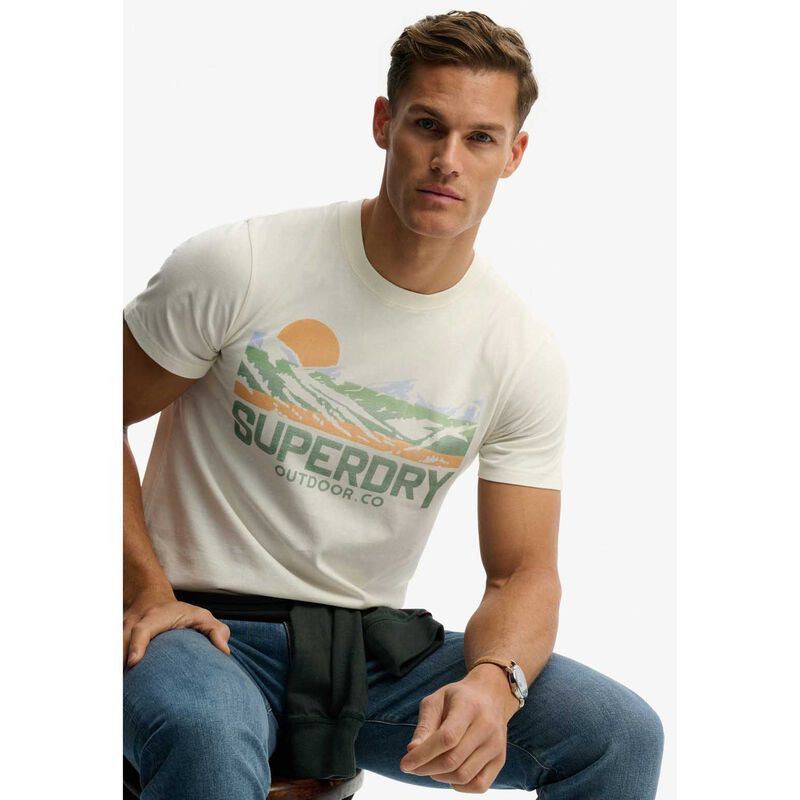 Superdry Outdoors Mountain Relaxed Tee image number 2